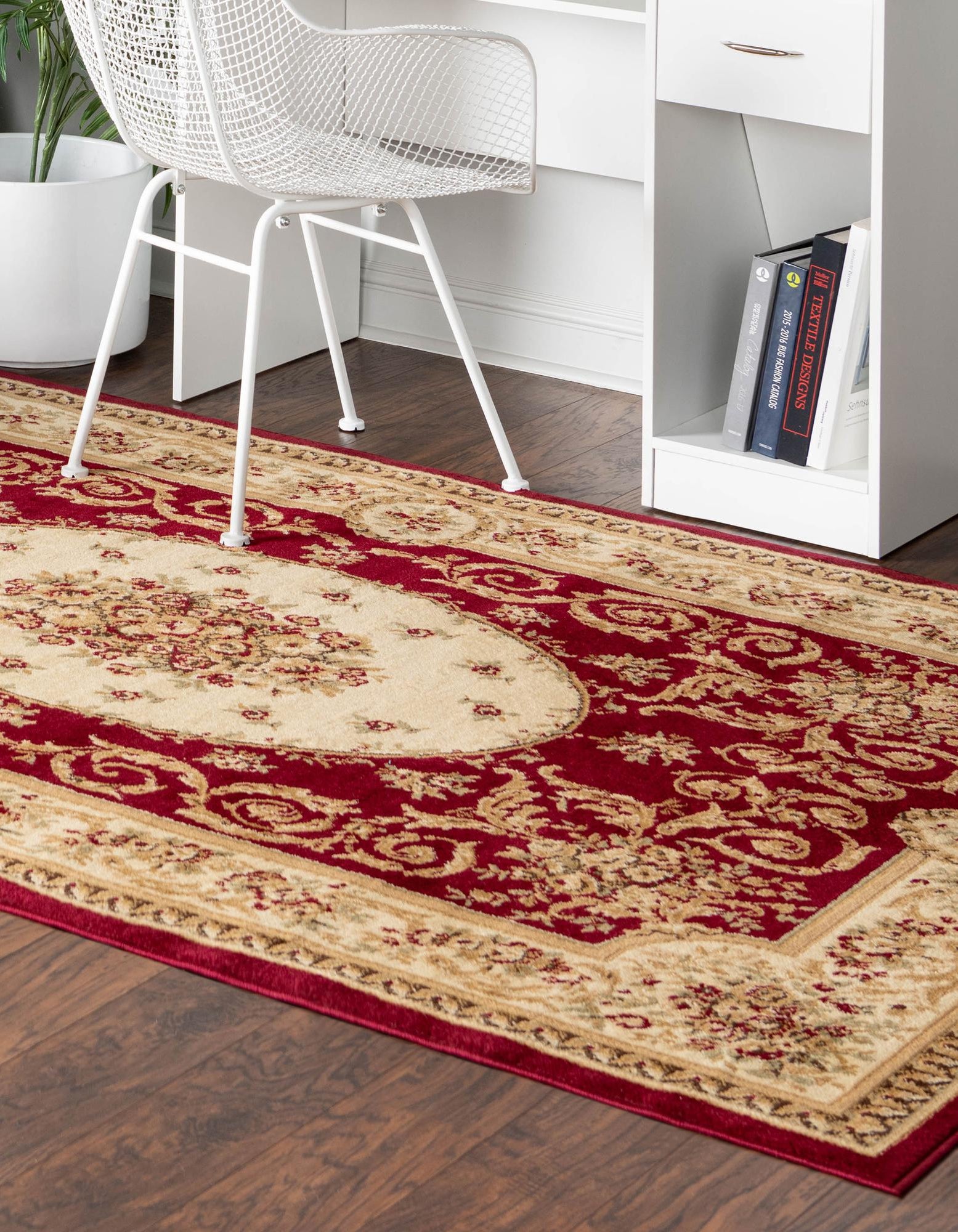 Red 3' 3 x 5' 3 Chateau Rug | Rugs.com