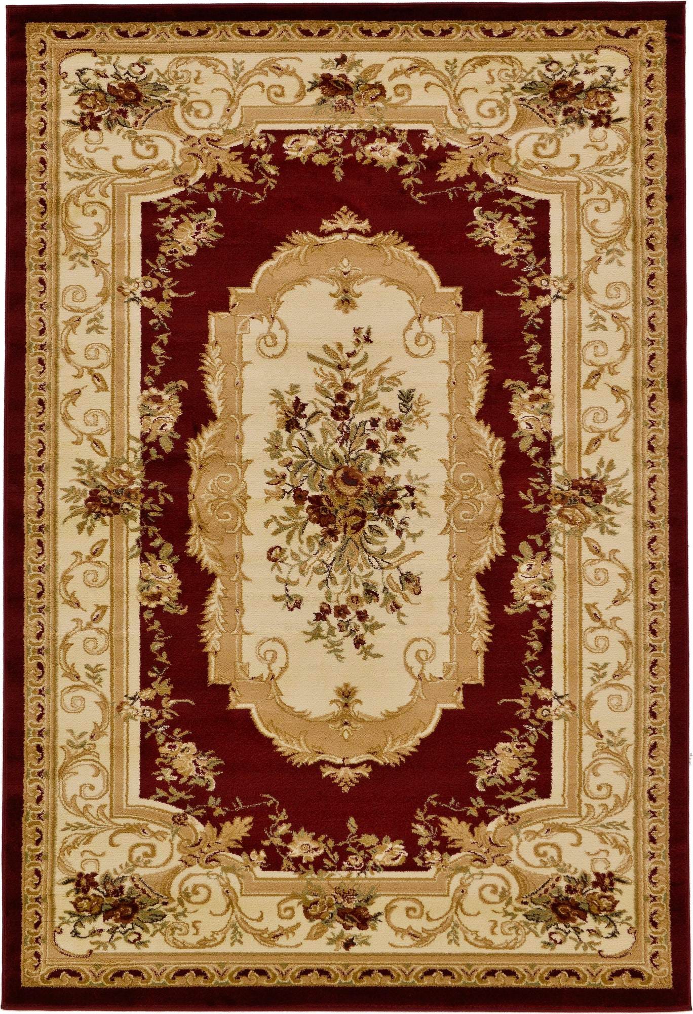 Red 6' x 9' Chateau Rug | Rugs.com
