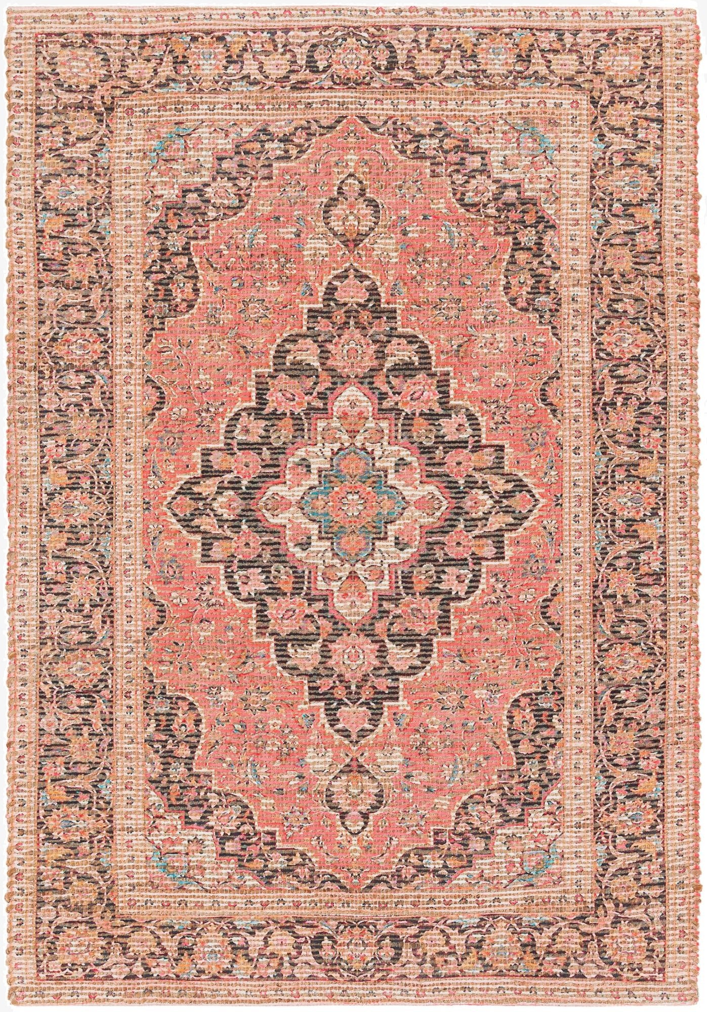 4' 1 x 6' 1 Chenille Jute Rug