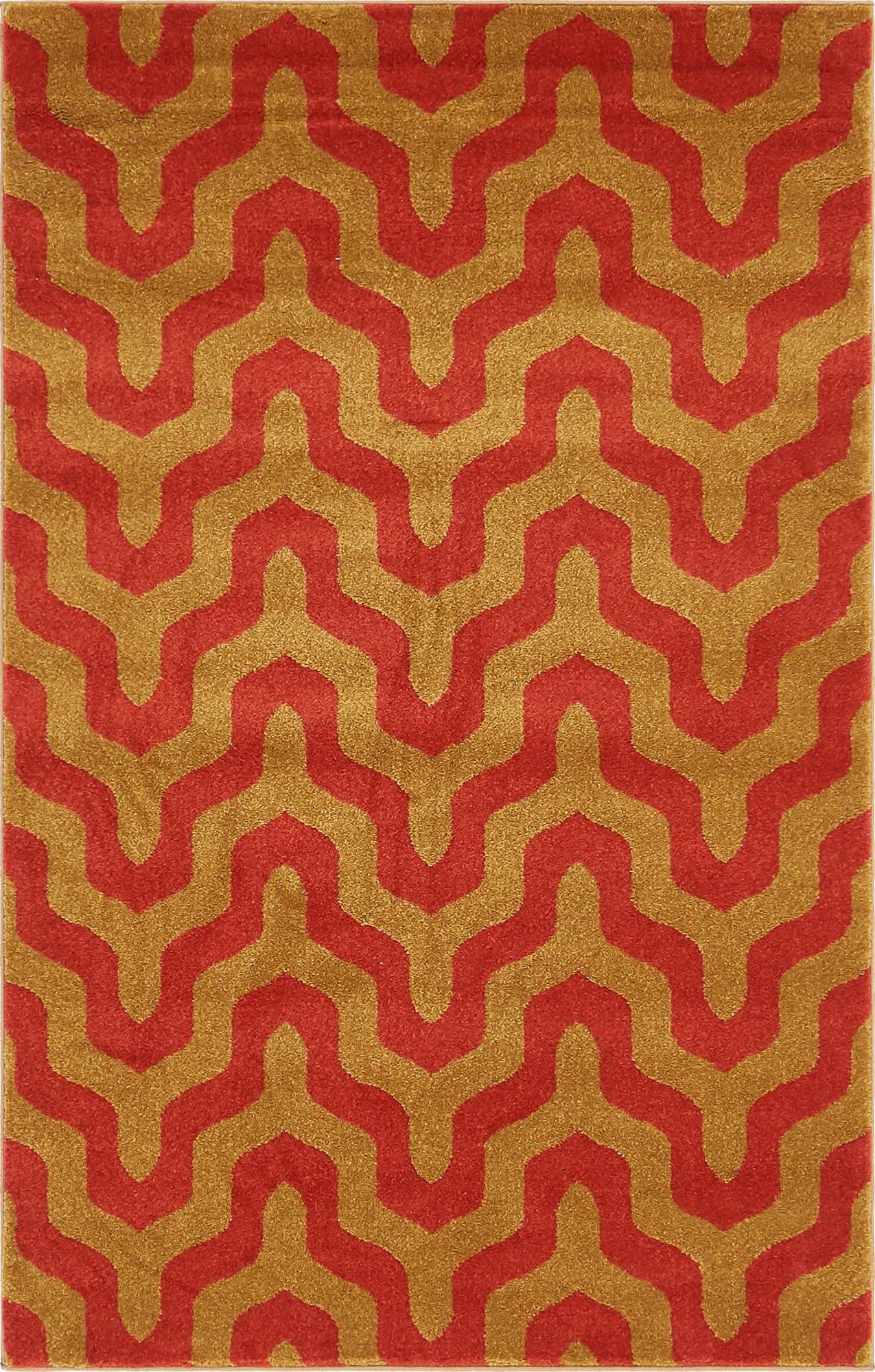  4' x 6' Chevron Rug