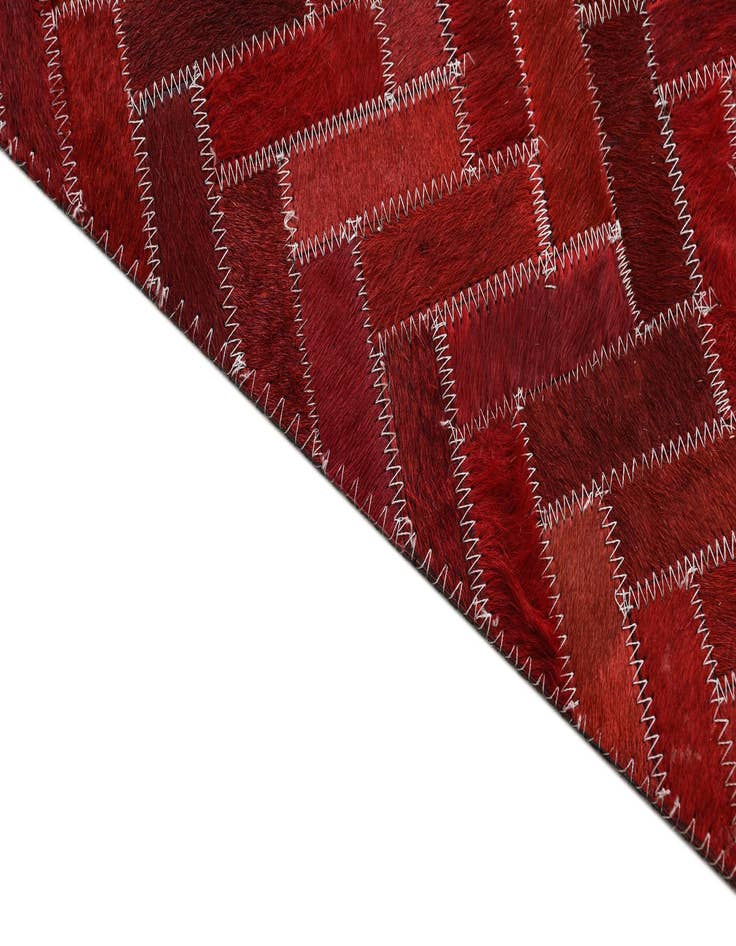 Detail image of  5' x 8' Cowhide Leather Rug