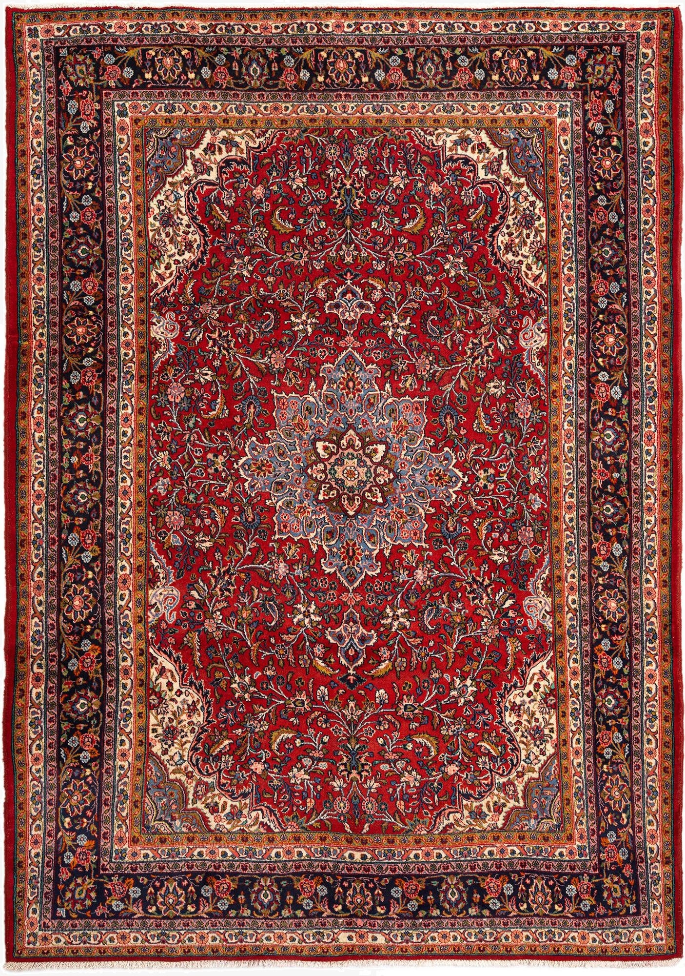  6' 11 x 10' 3 Darjazin Wool Rug