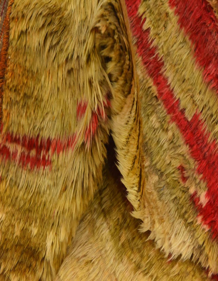 Detail image of  6' 8 x 9'  Hand Knotted Darya Wool Rug