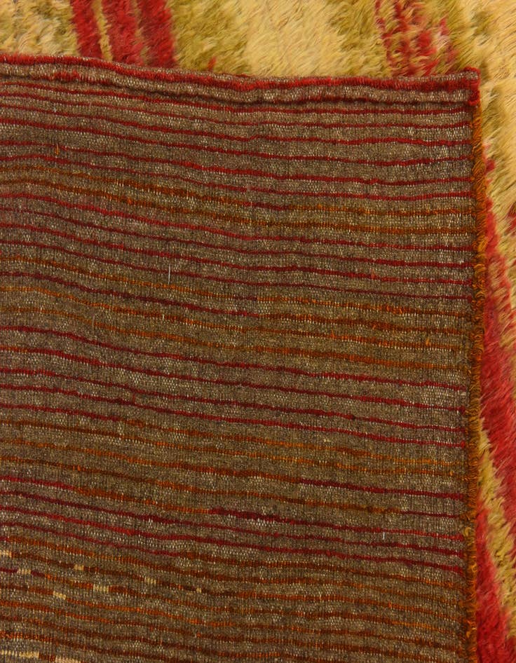 Detail image of  6' 8 x 9'  Hand Knotted Darya Wool Rug