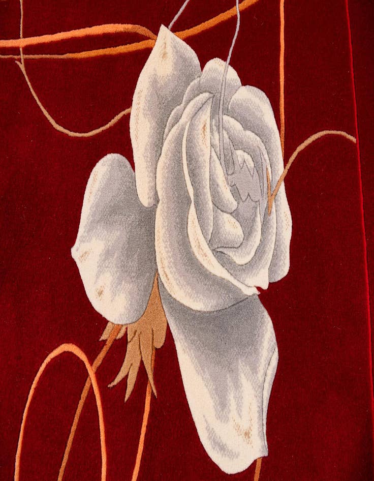 Detail image of  4' x 5' 11  Hand Knotted Darya Rug