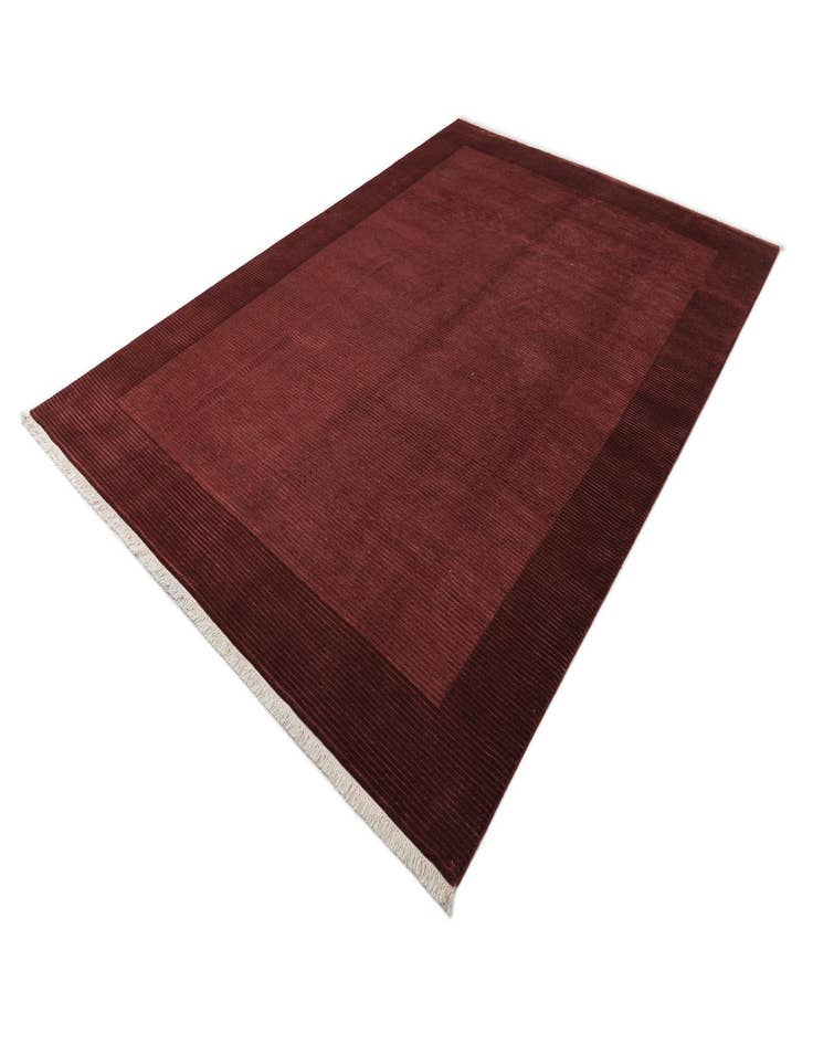 Detail image of  8' x 11' 3  Hand Knotted Darya Wool Rug