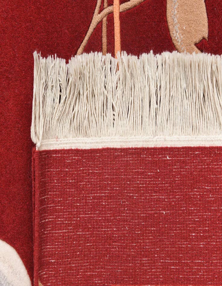 Detail image of  4' 11 x 6' 7  Hand Knotted Darya Wool Rug