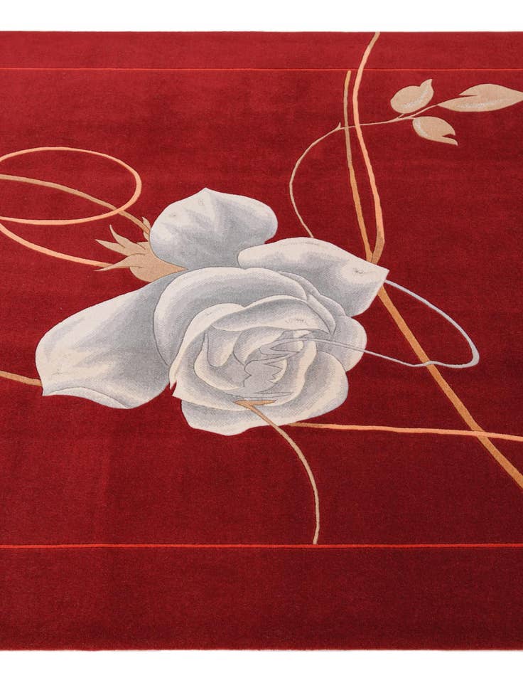 Detail image of  5' 7 x 7' 10  Hand Knotted Darya Wool Rug