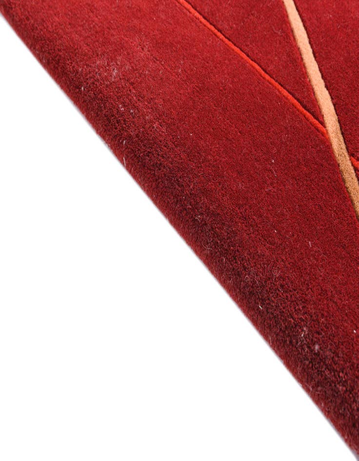 Detail image of  4' 11 x 6' 8  Hand Knotted Darya Wool Rug