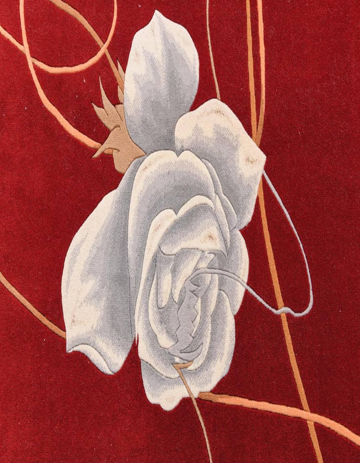 Detail image of  4' 11 x 6' 8  Hand Knotted Darya Wool Rug