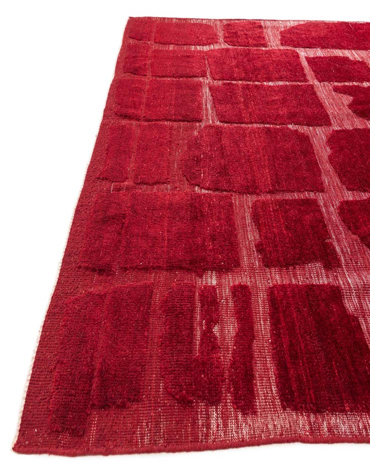 Detail image of  8' x 9' 5  Hand Knotted Darya Wool Rug