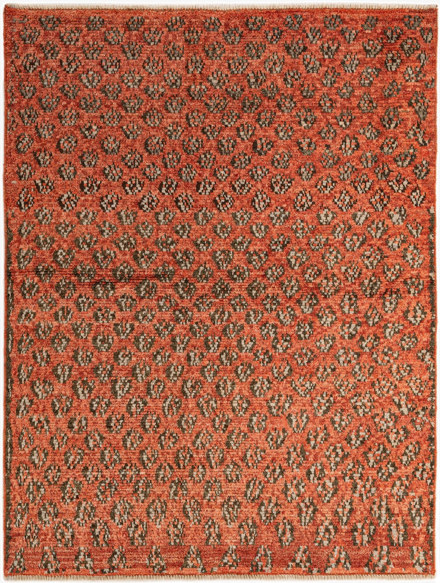  5' 10 x 7' 7  Hand Knotted Darya Wool Rug