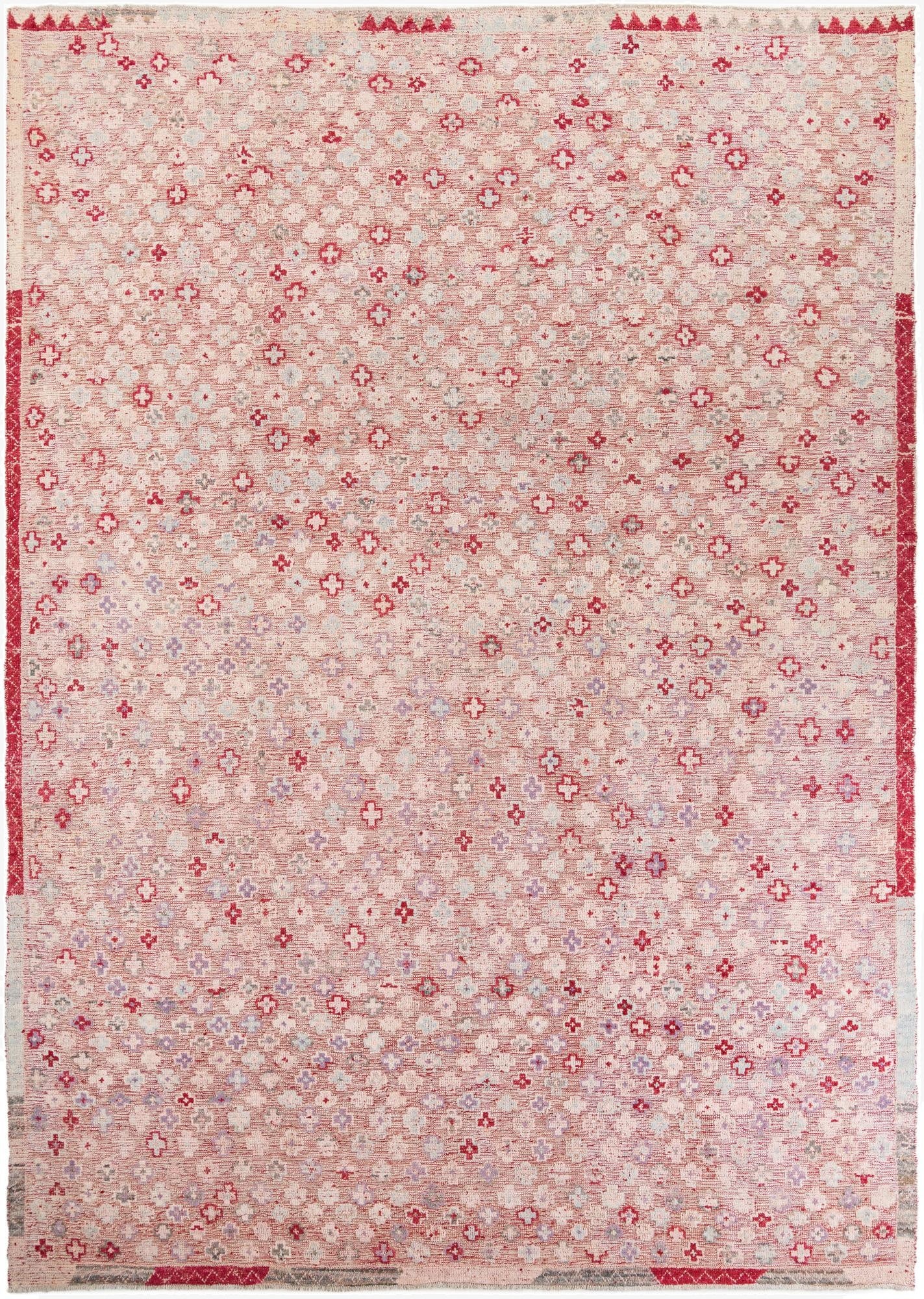  10' 8 x 14' 2  Hand Knotted Darya Wool Rug