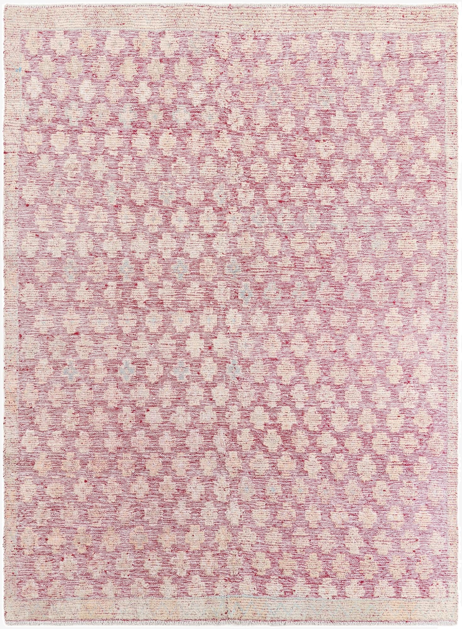  6' 4 x 8' 7  Hand Knotted Darya Wool Rug