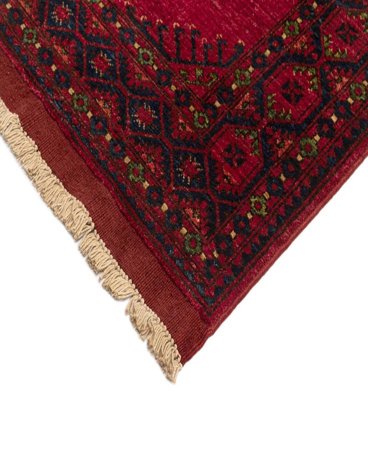 Detail image of  5' 9 x 7' 10 Ersari Afghan Wool Rug