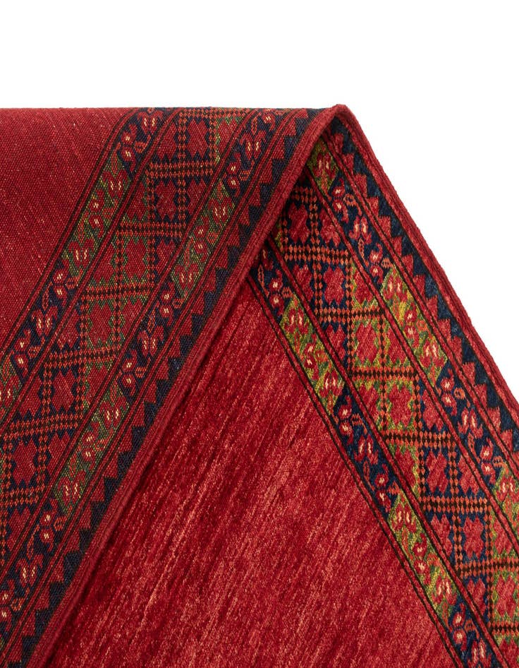 Detail image of  5' 7 x 8' 4 Ersari Afghan Wool Rug