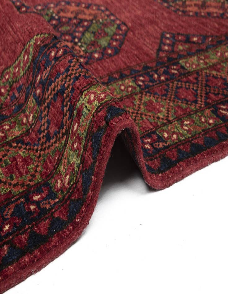 Detail image of  6' 8 x 10' 8 Ersari Afghan Wool Rug