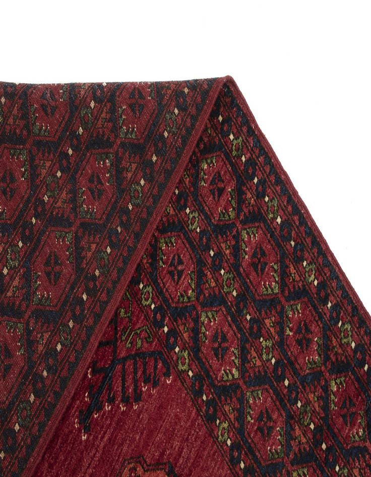 Detail image of  8' 8 x 9' 9 Ersari Afghan Wool Rug