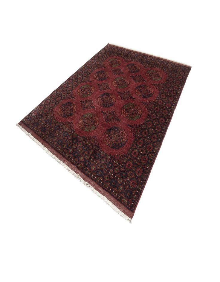 Detail image of  8' 5 x 9' 11 Ersari Afghan Wool Rug