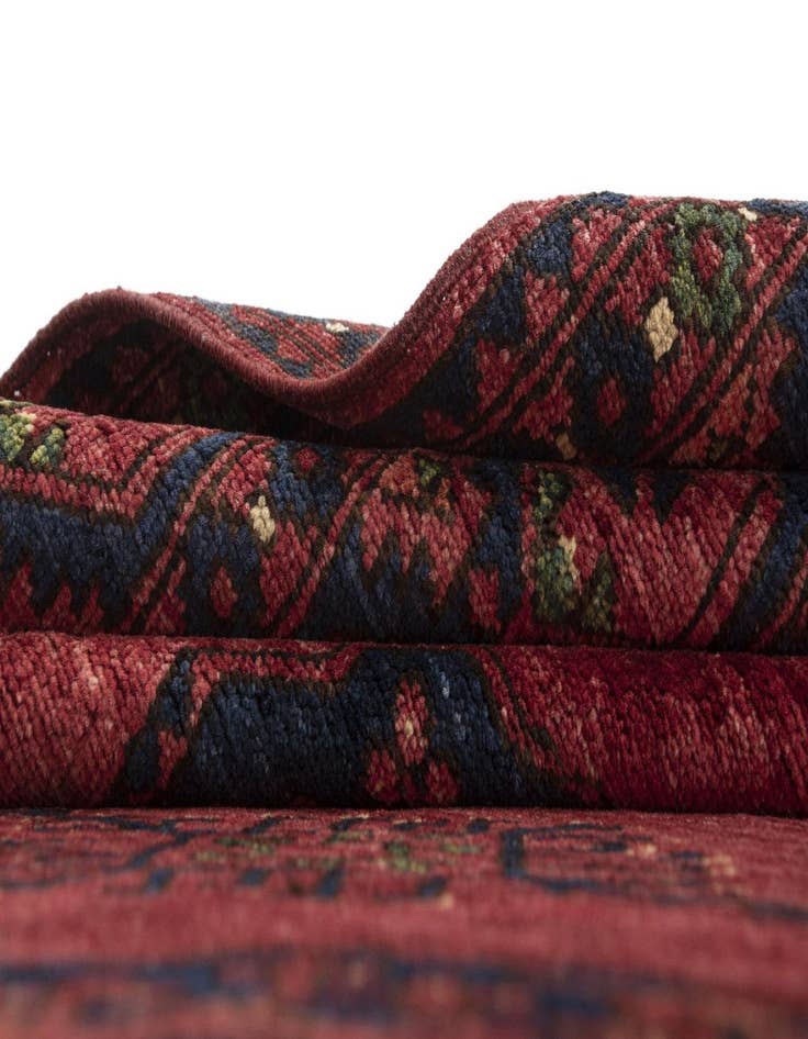 Detail image of  8' 5 x 9' 11 Ersari Afghan Wool Rug