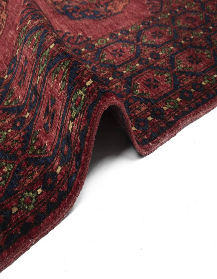 Detail image of  8' 5 x 9' 11 Ersari Afghan Wool Rug