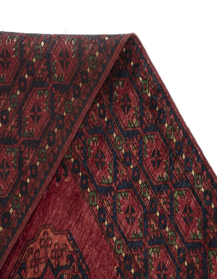 Detail image of  8' 5 x 9' 11 Ersari Afghan Wool Rug