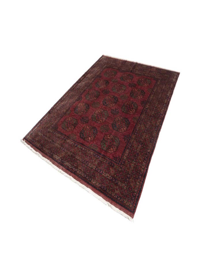 Detail image of 8' 2 x 9' 10 Ersari Afghan Wool Rug