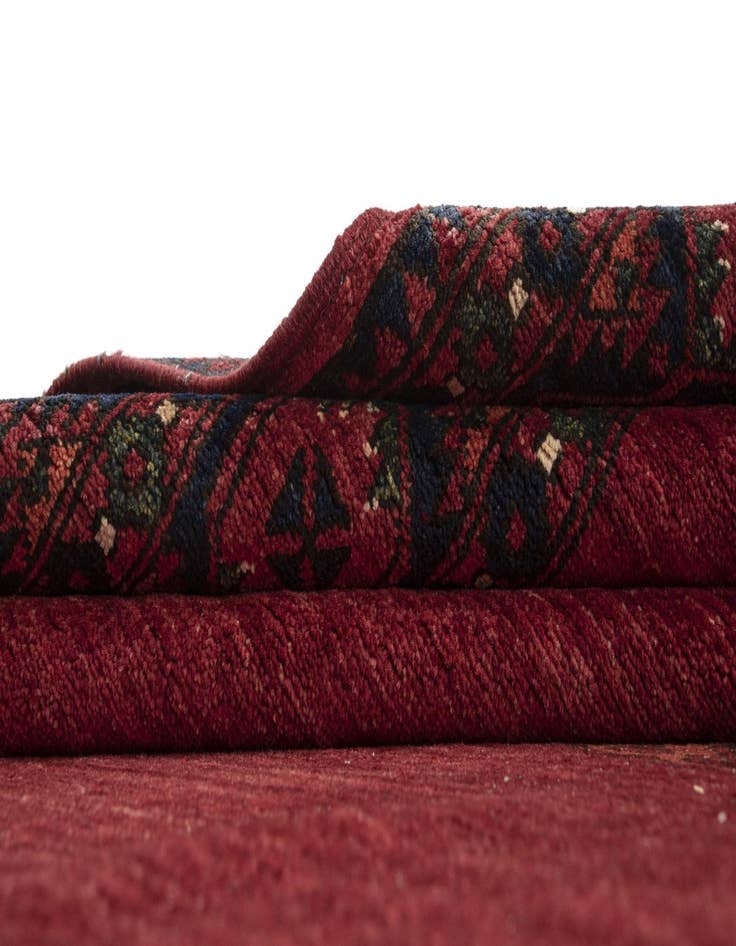 Detail image of  8' 7 x 9' 9 Ersari Afghan Wool Rug