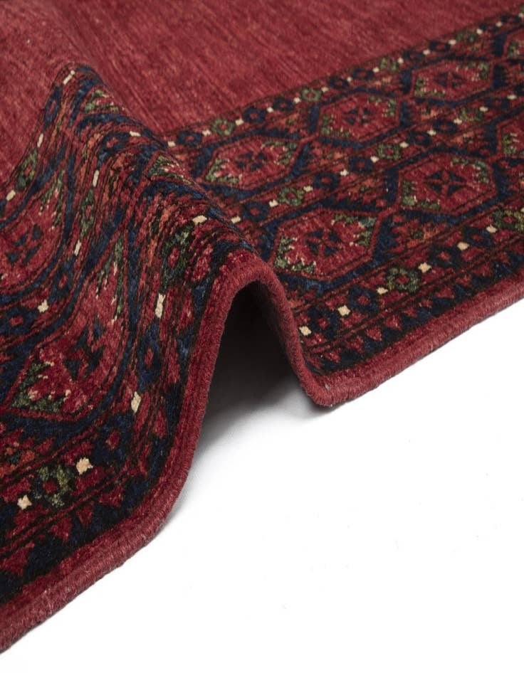 Detail image of  8' 7 x 9' 9 Ersari Afghan Wool Rug