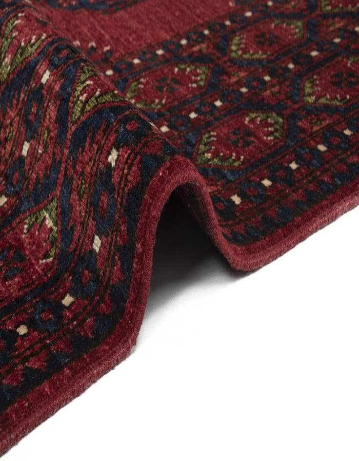 Detail image of  9' 1 x 12' 2 Ersari Afghan Wool Rug