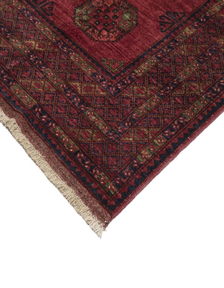 Detail image of  8' 11 x 12' 1 Ersari Afghan Wool Rug