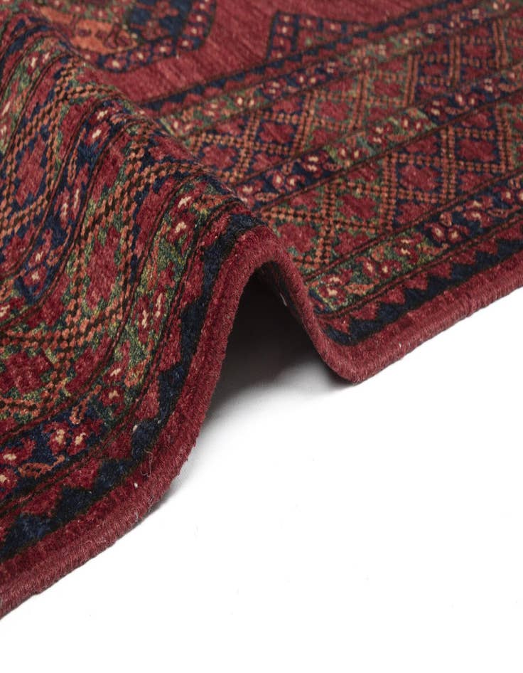 Detail image of  8' 4 x 11' 5 Ersari Afghan Wool Rug