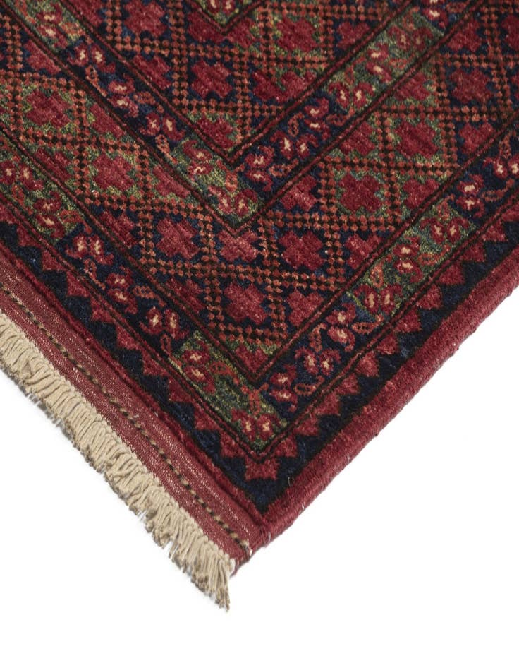 Detail image of  8' 4 x 11' 5 Ersari Afghan Wool Rug