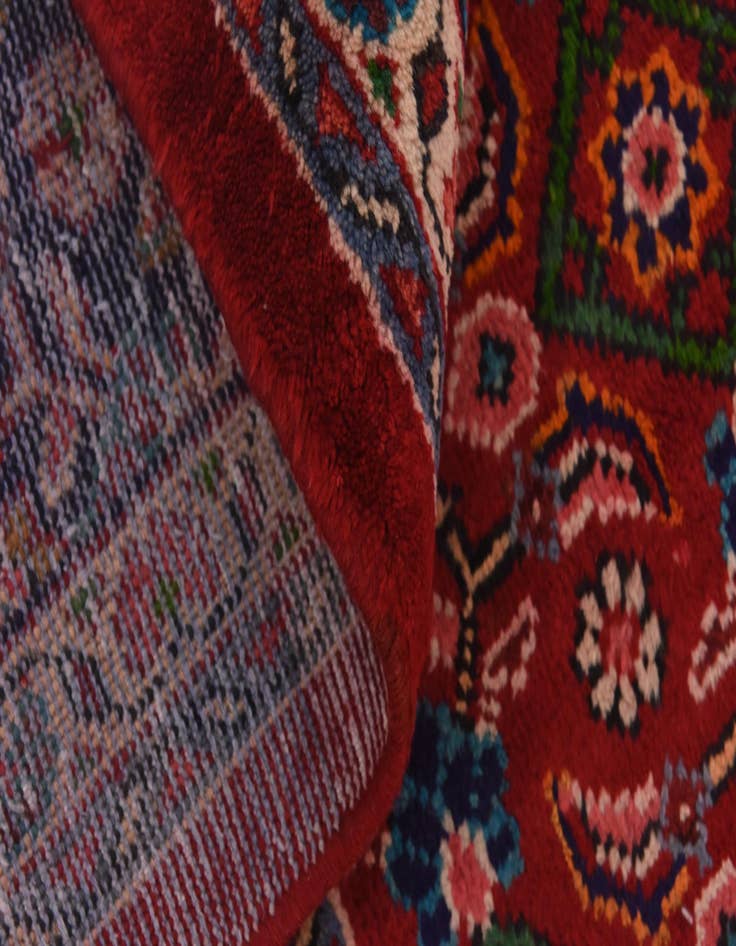 Detail image of  9' 8 x 13'  Hand Knotted Farahan Persian Wool Rug