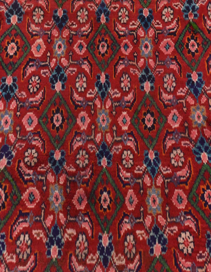 Detail image of  9' 8 x 13'  Hand Knotted Farahan Persian Wool Rug