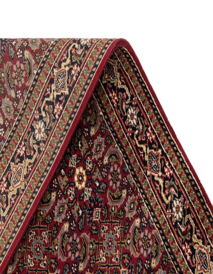 Detail image of  4' x 6' 7  Hand Knotted Farahan Wool Rug