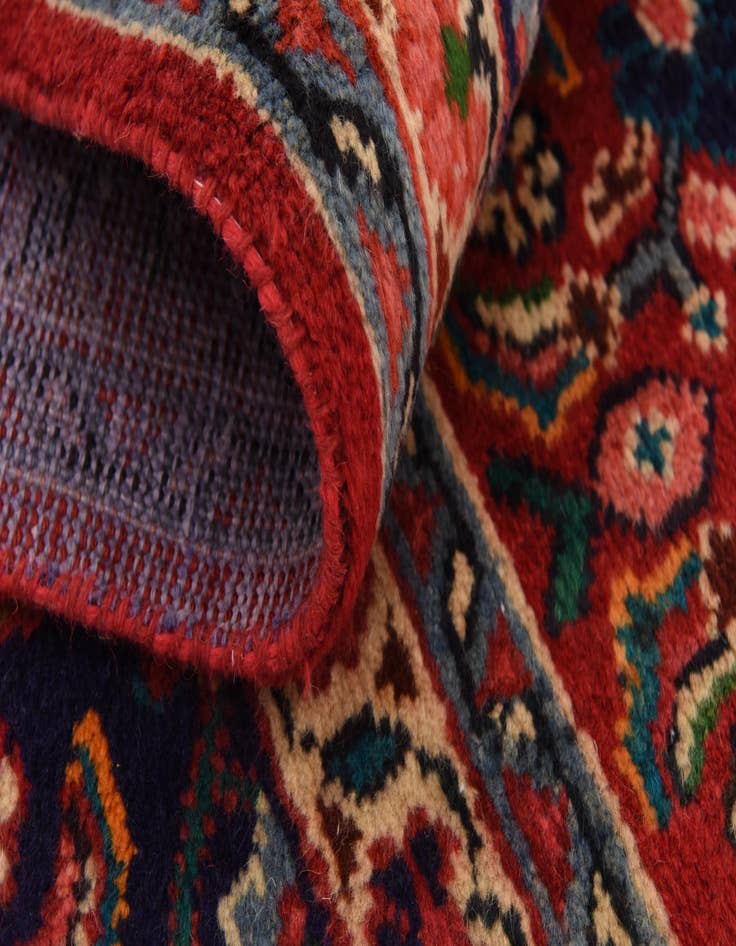 Detail image of  9' 9 x 13' 2  Hand Knotted Farahan Persian Wool Rug