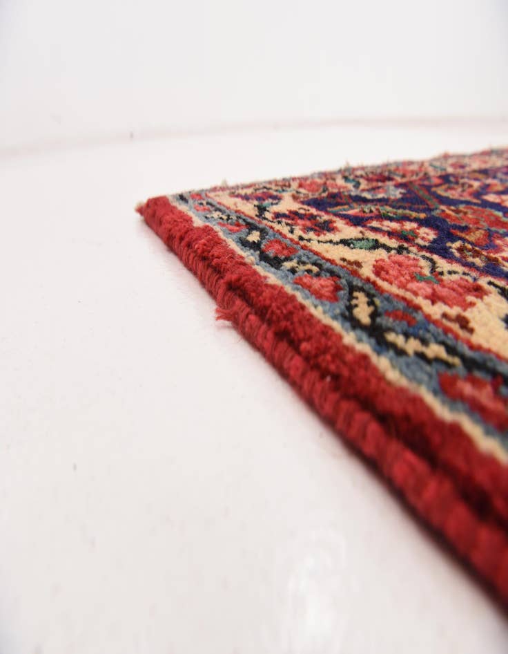 Detail image of  9' 9 x 13' 2  Hand Knotted Farahan Persian Wool Rug