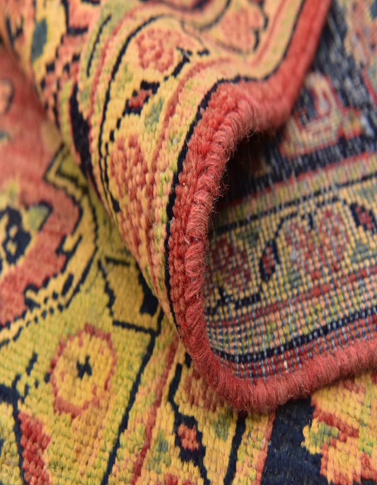 Detail image of  8' 9 x 12'  Hand Knotted Farahan Persian Wool Rug