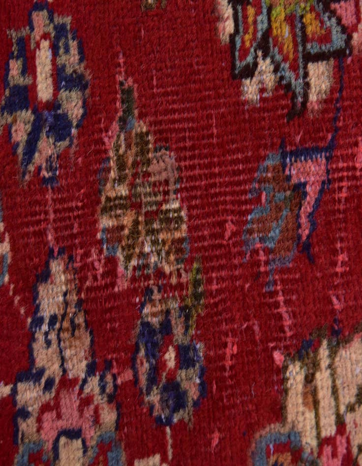 Detail image of  9' 8 x 12' 8  Hand Knotted Farahan Persian Wool Rug