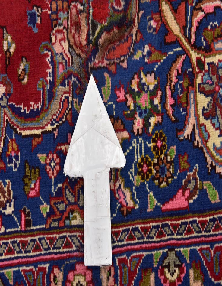 Detail image of  9' 8 x 12' 8  Hand Knotted Farahan Persian Wool Rug