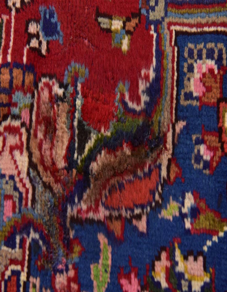 Detail image of  9' 8 x 12' 8  Hand Knotted Farahan Persian Wool Rug