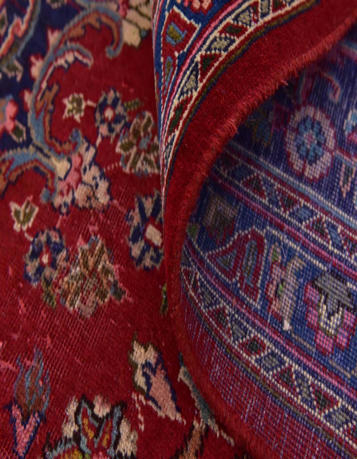 Detail image of  9' 8 x 12' 8  Hand Knotted Farahan Persian Wool Rug