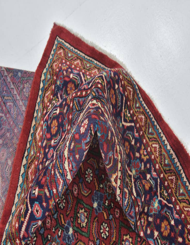 Detail image of  10' x 13' 2  Hand Knotted Farahan Persian Wool Rug