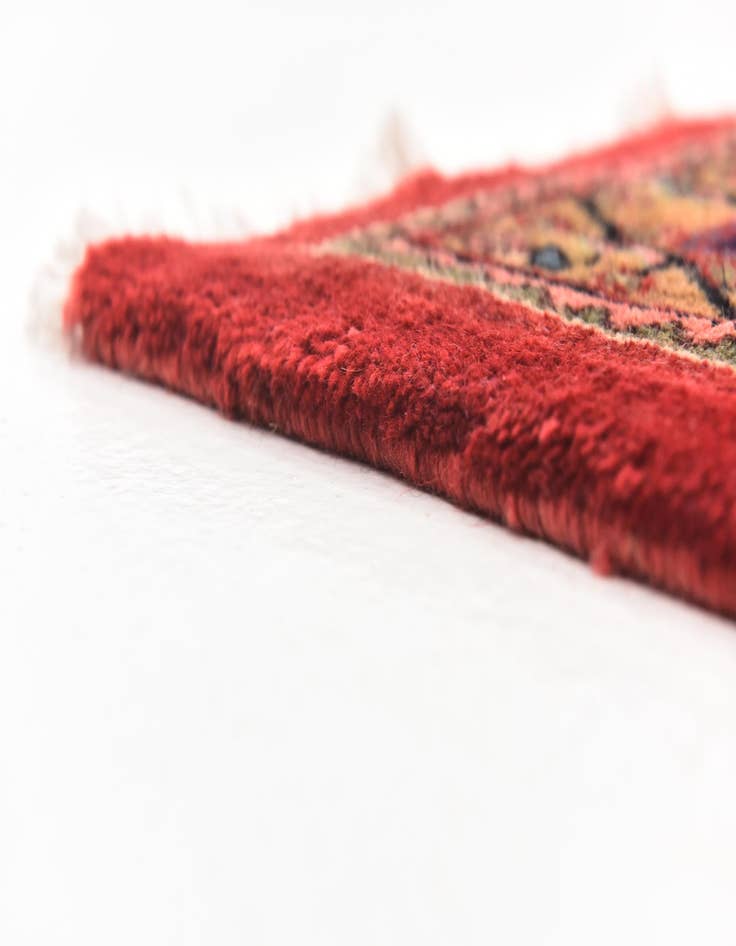 Detail image of  9' 6 x 12' 7  Hand Knotted Farahan Persian Wool Rug