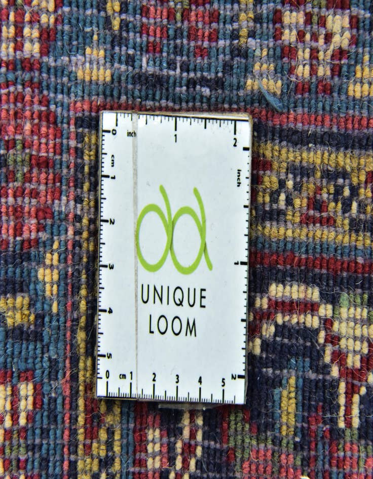 Detail image of  9' 6 x 13'  Hand Knotted Farahan Persian Wool Rug