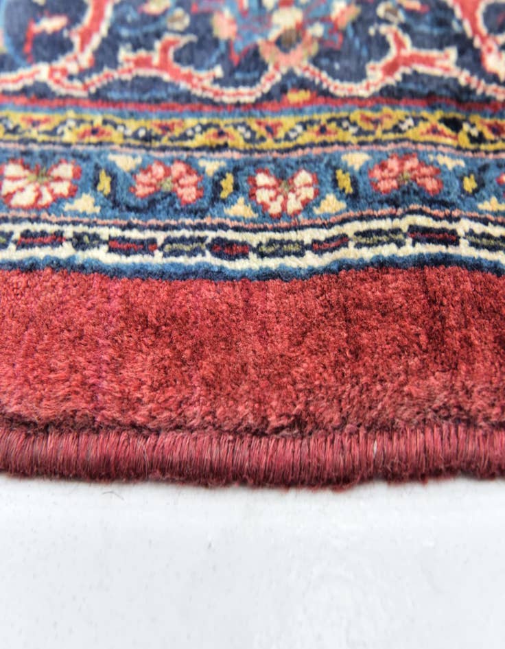 Detail image of  9' 6 x 13'  Hand Knotted Farahan Persian Wool Rug