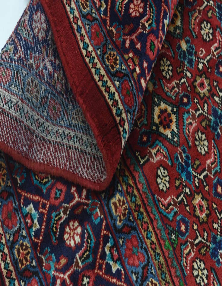 Detail image of  9' 8 x 12' 8  Hand Knotted Farahan Persian Wool Rug