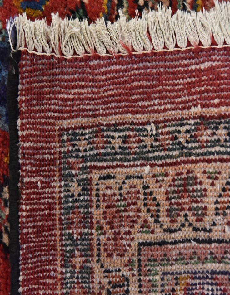 Detail image of  9' 9 x 13'  Hand Knotted Farahan Persian Wool Rug