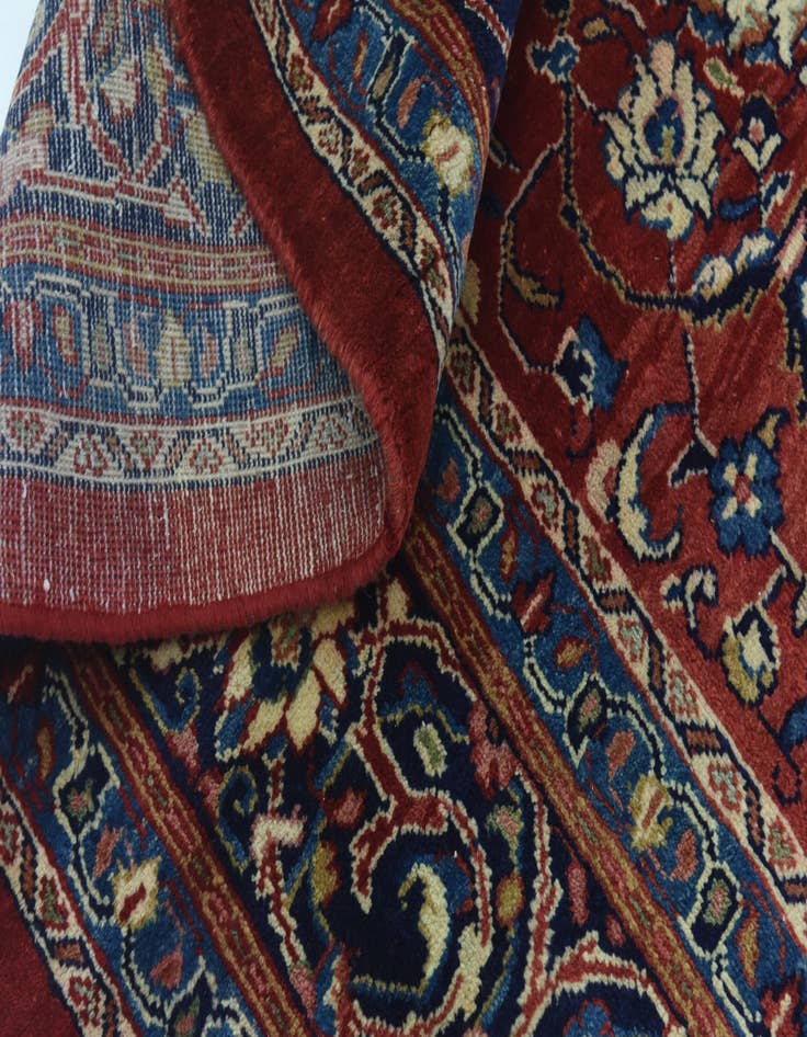 Detail image of  9' 10 x 12' 9  Hand Knotted Farahan Persian Wool Rug